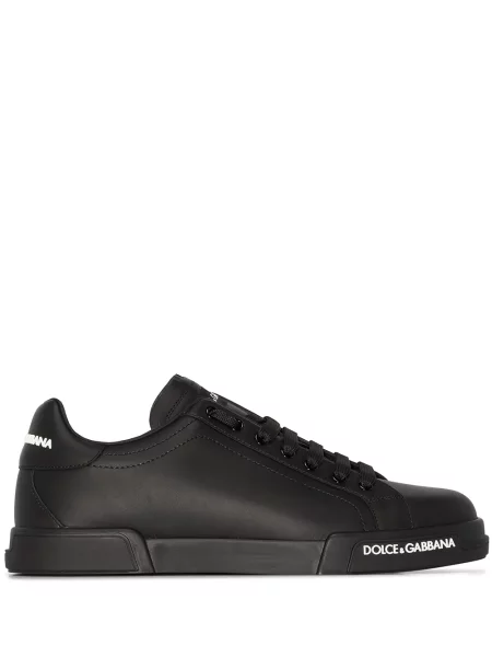 Sneakerși Dolce & Gabbana Portofino negru