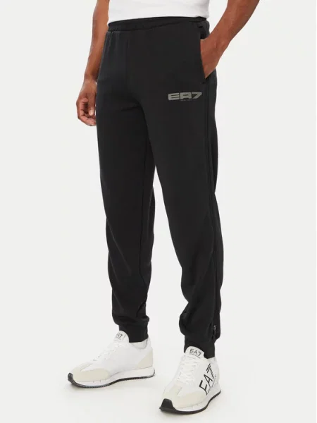 Emporio Armani Pantaloni trening negru