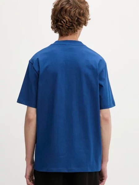 HUGO T-Shirt Dapolino Niebieski granatowa