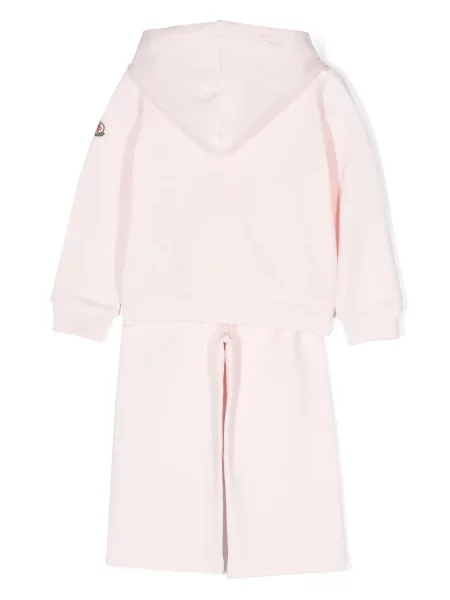 Komplet dresowy dziecięcy Moncler Enfant różowy