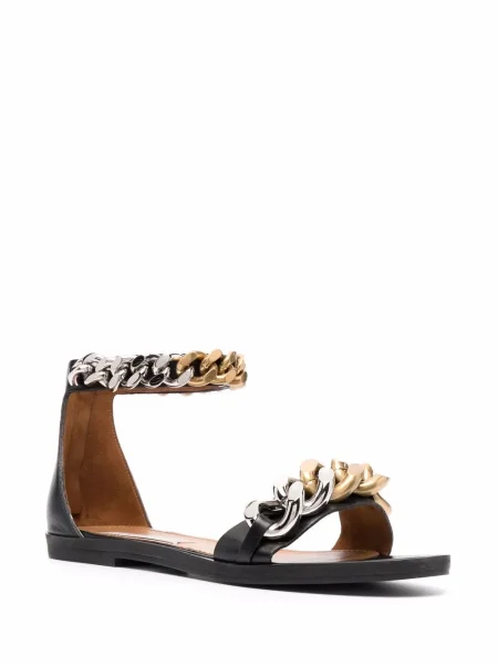 Sandale Stella Mccartney fără toc negru