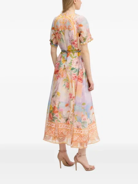 Rochie maxi Hale Bob cu model floral cu imagine