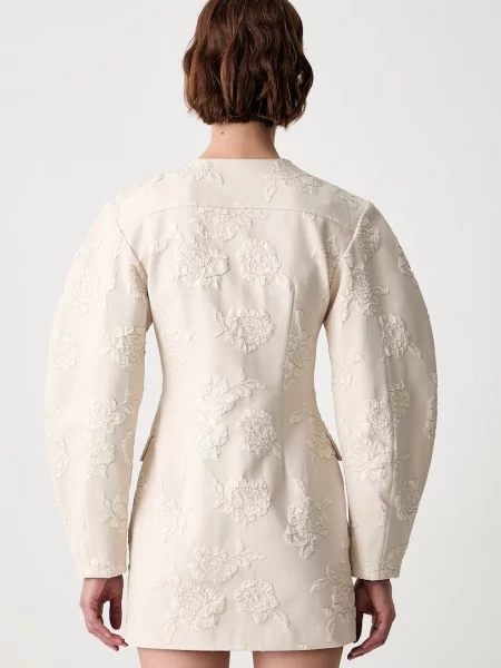 Jacquard ruha Rotate bézs