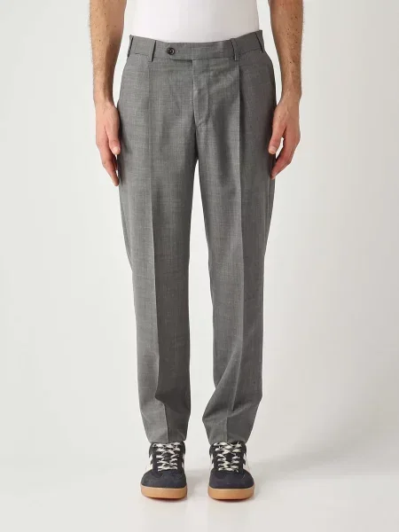 Pantaloni Pt Torino plisate gri