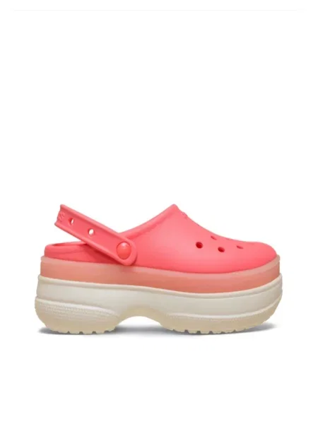 Сабо Crocs розовые