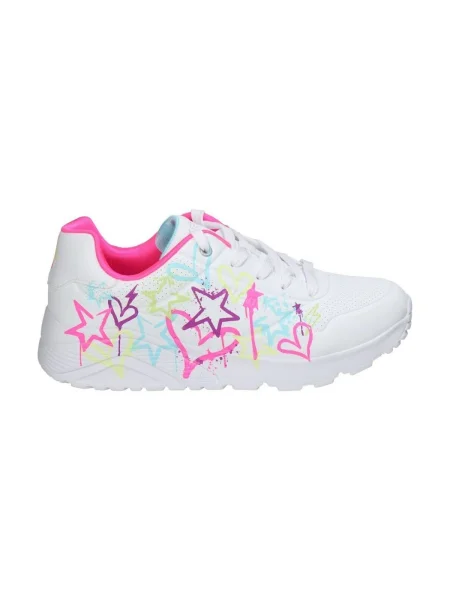 Pantofi Skechers alb