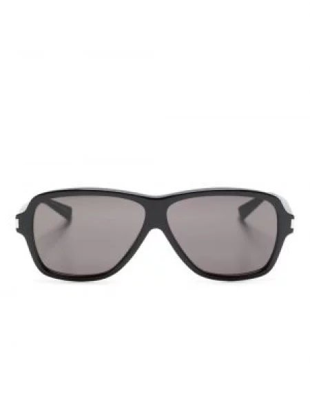 Ochelari de soare Saint Laurent cu autograf negru