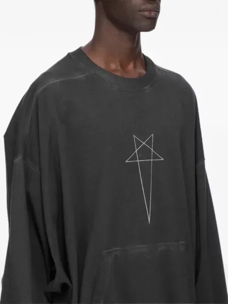 Pulover Rick Owens Drkshdw cu imagine negru