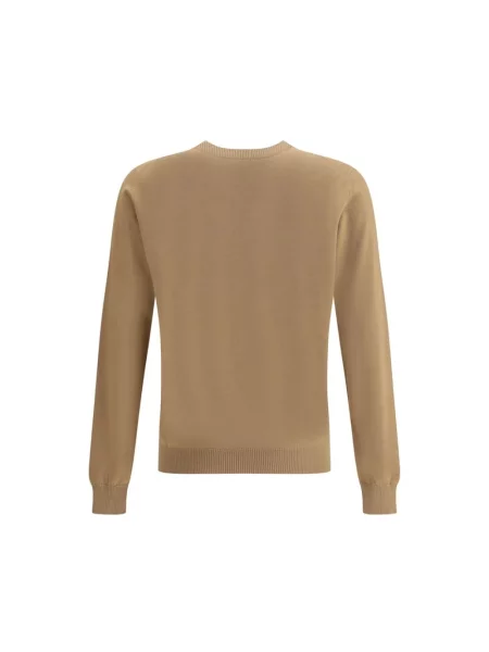 Sweter Fendi brązowy