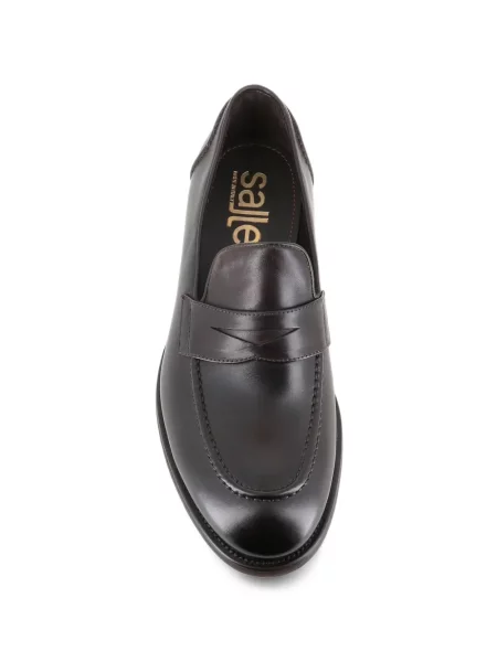 Pantofi loafer Tassinari din piele maro