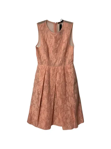 Rochie Tibi plisată de costum roz