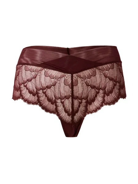 TRIUMPH Chiloți Love In Lace ruginiu roșu
