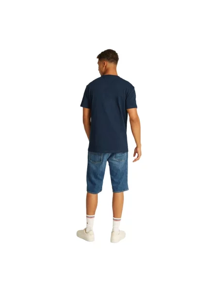 Koszulka Tommy Jeans z logo niebieska