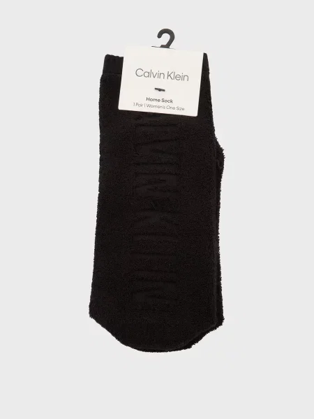 Махрові шкарпетки Calvin Klein Jeans чорні
