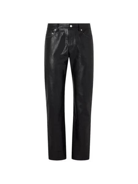 Pantaloni Enfants Riches Déprimés din piele negru