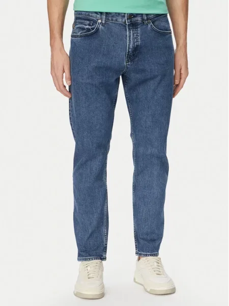 BOSS Blugi Bleumarin Skinny Fit