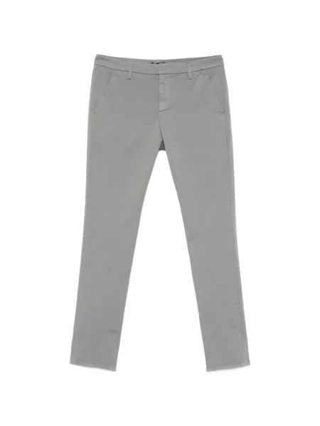 Pantaloni Dondup fără toc gri