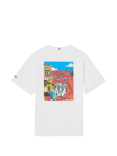 Tricou Mc2 Saint Barth cu broderie alb
