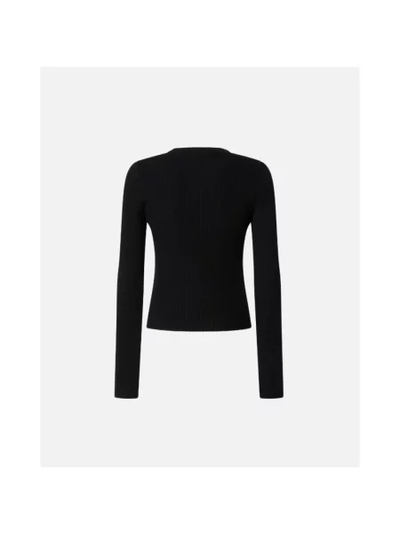 Sweter Pinko wełniany czarny