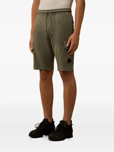 Pantaloni scurți cargo C.p. Company verde