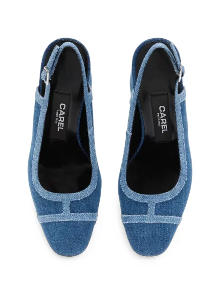 Pantofi cu toc Carel Paris slingback albastru