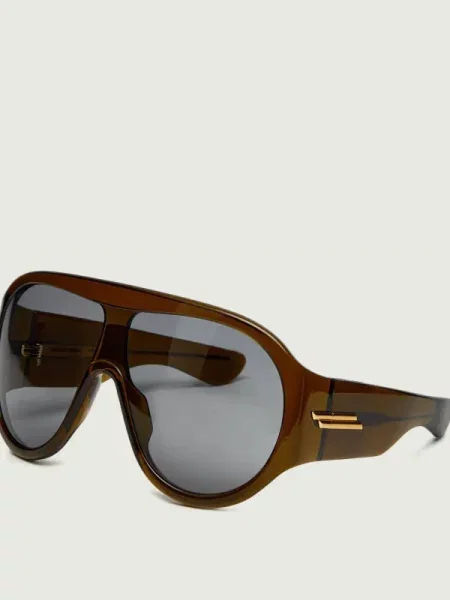 Bottega Veneta ochelari de soare verde