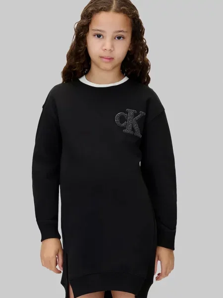 Calvin Klein Jeans Dječja haljina crna