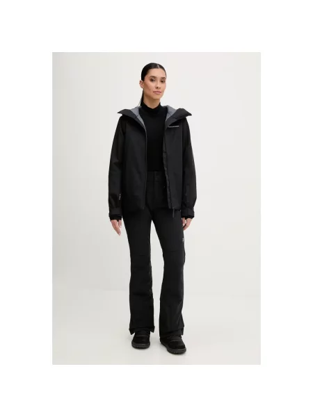 Spodnie narciarskie Peak Performance softshell czarne