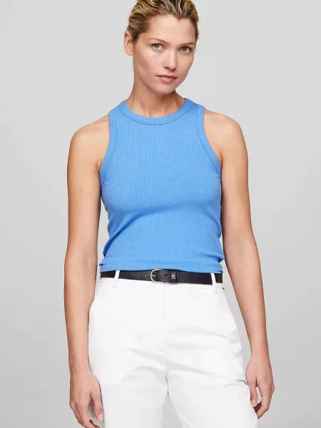 Майка Tommy Hilfiger блакитна