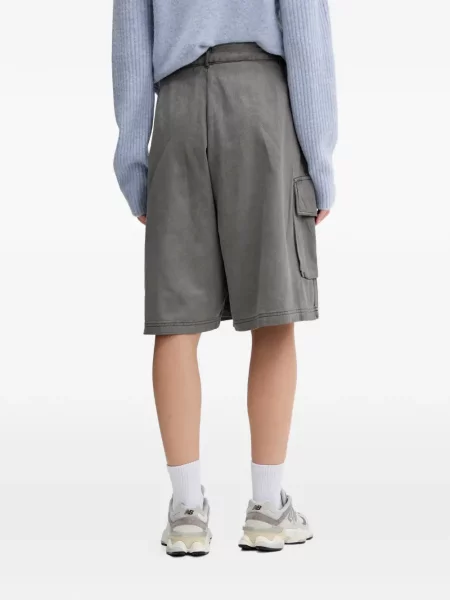 Spodnie cargo Adidas z kapturem z autografem do biegania białe