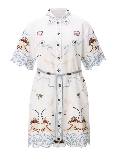 Rich & Royal Košilové šaty / offwhite bílá