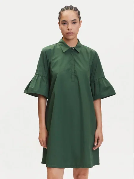 Marella Rochie tip cămașă Medicea verde