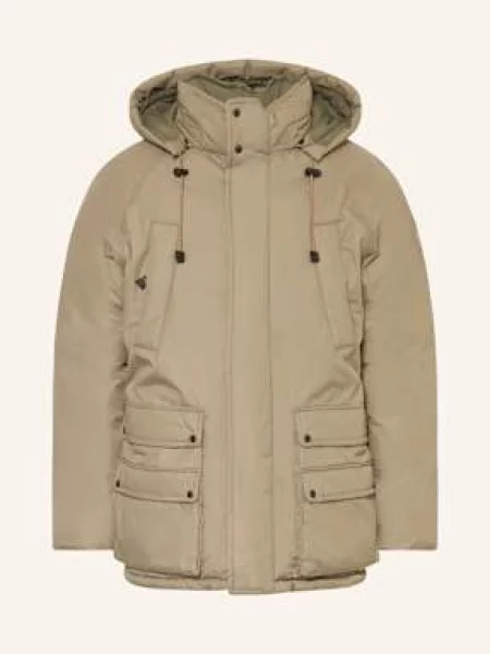 Napapijri Oboustranná Parka A-Gail S Odnímatelnou Kapucí khaki