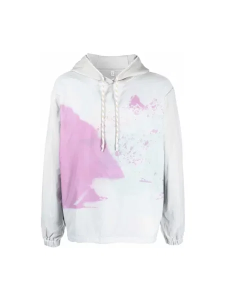 Bluza z kapturem Alexander Mcqueen z kapturem z nadrukiem