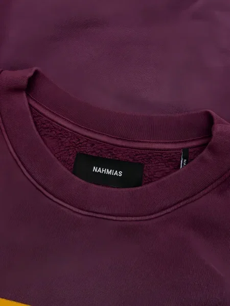 Hanorac crewneck Nahmias violet