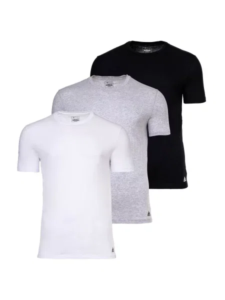 ADIDAS SPORTSWEAR Tricou funcțional gri amestecat / negru alb