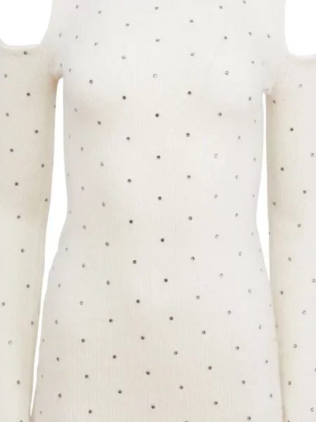 Rochie mini Fleur Du Mal de costum alb