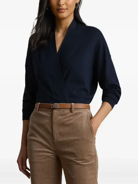 Top Lauren Ralph Lauren plic albastru