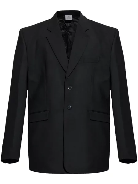 Sacou Vetements cu broderie negru