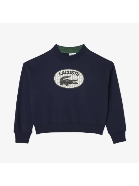 Lacoste толстовка синя