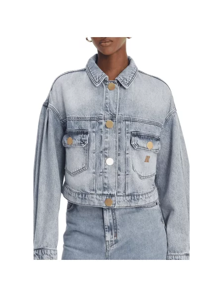 Kurtka jeansowa Armani niebieska