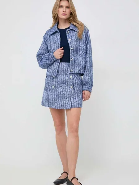 Custommade geaca femei de tranzitie albastru