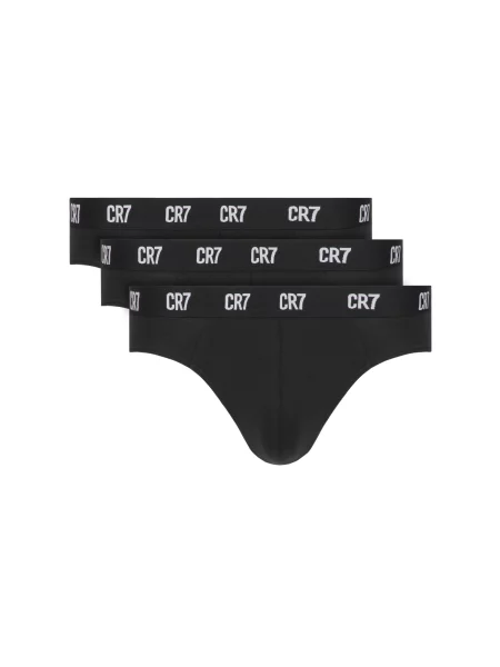 Cristiano Ronaldo Σετ σλιπ 3 τμχ. Main Basic Brief μαύρο