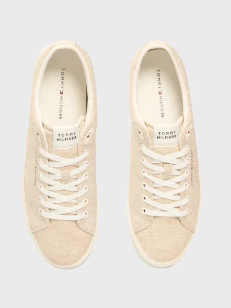 Кеды Tommy Hilfiger бежевые
