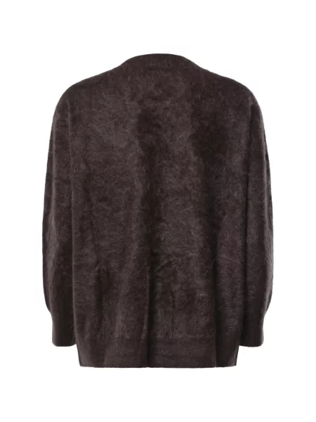Pulover 's Max Mara cu decolteu rotund maro