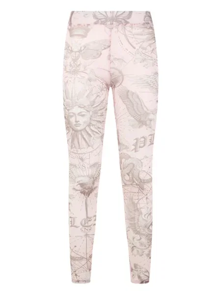 Leggings Philipp Plein roz
