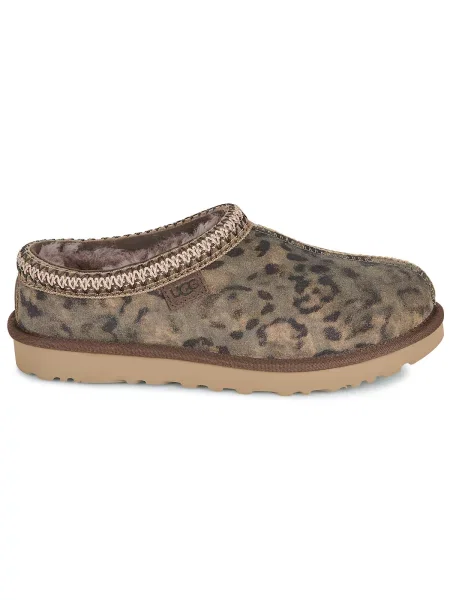 Pantofi Ugg din piele cu buline maro