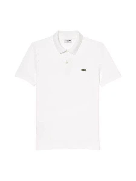 Koszulka polo Lacoste Slim Fit z krótkim rękawem XS biała