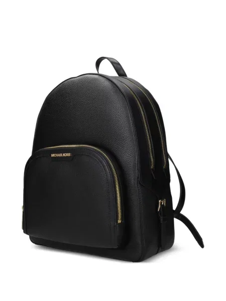 Bőr hátizsák Michael Kors fekete