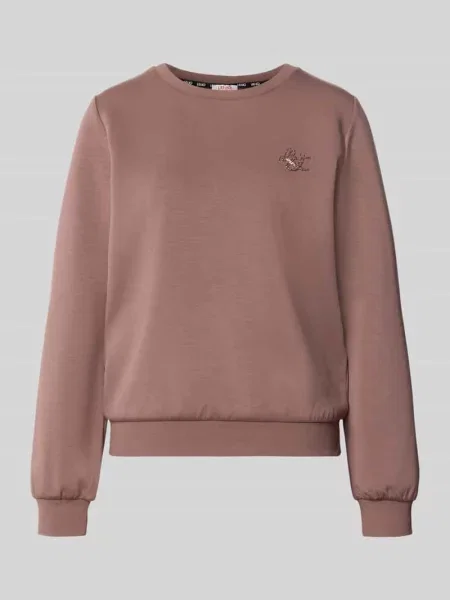 Bluza o kroju relaxed fit z mieszanki model Felpa' Liu Jo Sport